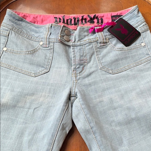 Playboy Jeans Hollywood Extended Tab size 28-32 - Picture 1 of 8